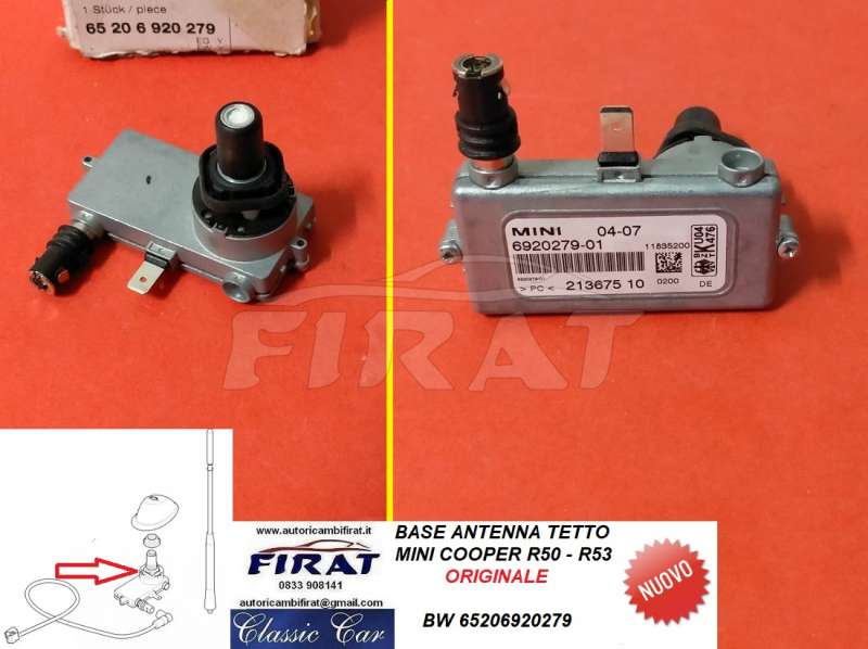 BASE ANTENNA TETTO MINI R50-R53 (65206920279)
